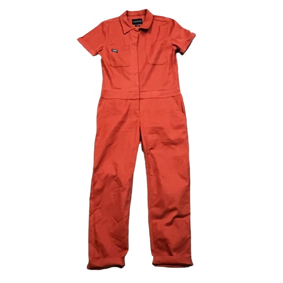 Wildfang Pants - Wildfang Essential Short Sleeve Coverall